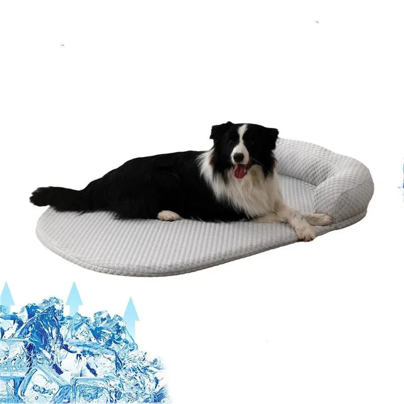 Wasbare Koelmat Van Ijszijde - Geschikt Voor Honden En Katten - Ruffy