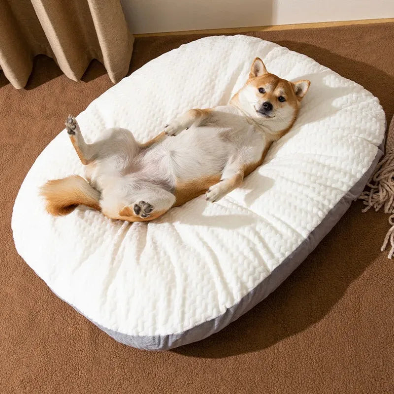 Luxe Slaapmat voor Honden met Imitatiebont Machinewasbaar en Duurzaam Ontwerp - Ruffy