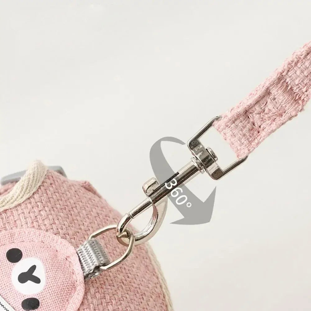 Gepersonaliseerd Hondenharnas Ademend Polyester Verstelbare Pasvorm Veilig En Stijlvol Voor Kleine Honden - Ruffy
