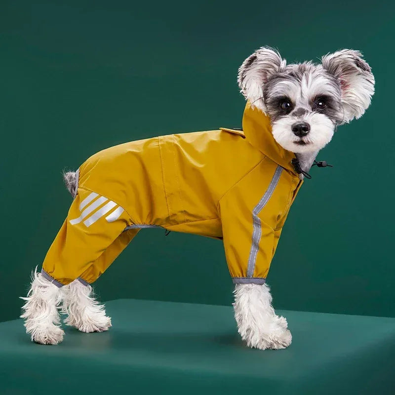 Ademend Reflecterend Hond Waterdicht Polyester Ontwerp in Maten S-2XL Meerdere Kleuren - Ruffy