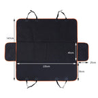 100% waterdichte autostoelhoes voor honden met gaasraam Hangmat Design Machinewasbaar 137x147cm - Ruffy