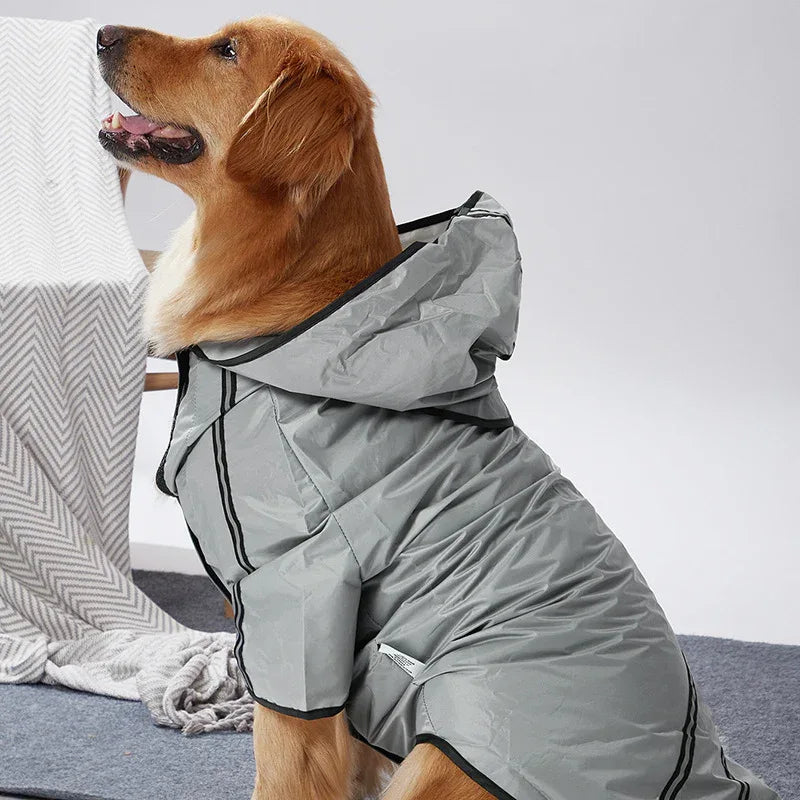 Waterdichte Regenjas Met Capuchon Voor Honden - Ruffy