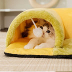 Kattentunnel Pluche Suède Duurzaam Speels Ontwerp Veilig Comfortabel Beschikbaar in M en L - Ruffy