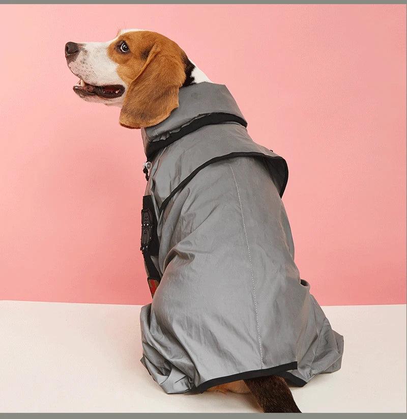 Waterdichte Hond Reflecterende Regenjas Isolerend - Ruffy