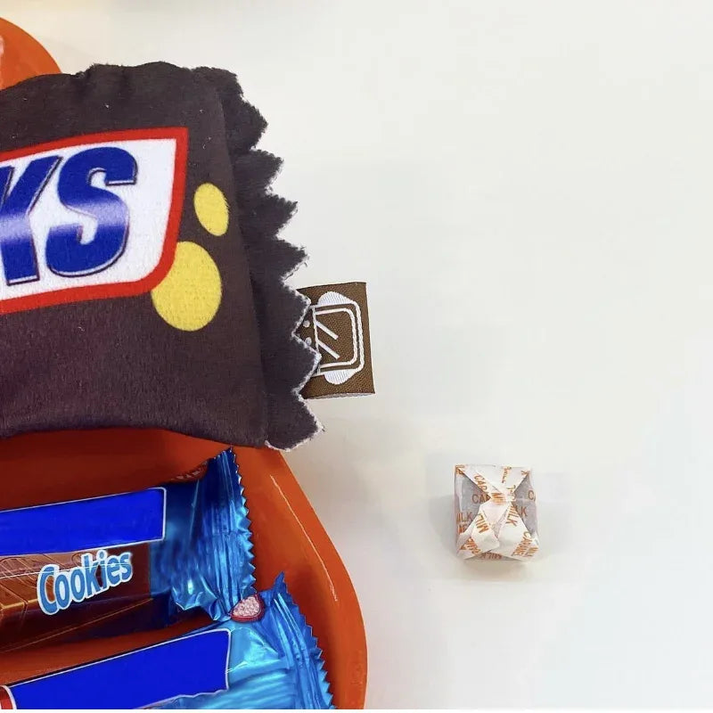 Interactief knuffeldier voor kleine honden met geur- en geluidstimulatie Pluche knuffel - Ruffy