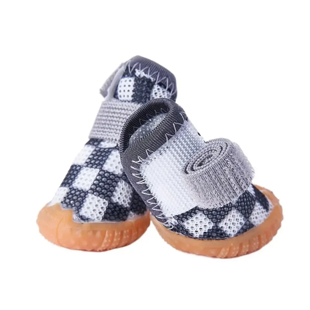 Lichtgewicht hondenschoenen Ademend antislip Mesh-ontwerp voor bescherming van de poten - Ruffy