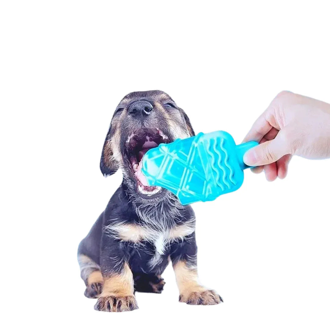Pawsicles Honden IJspeeltjes Koel Speelgoed Verlicht Tandjes Niet-Giftig Duurzaam Langdurig Plezier - Ruffy