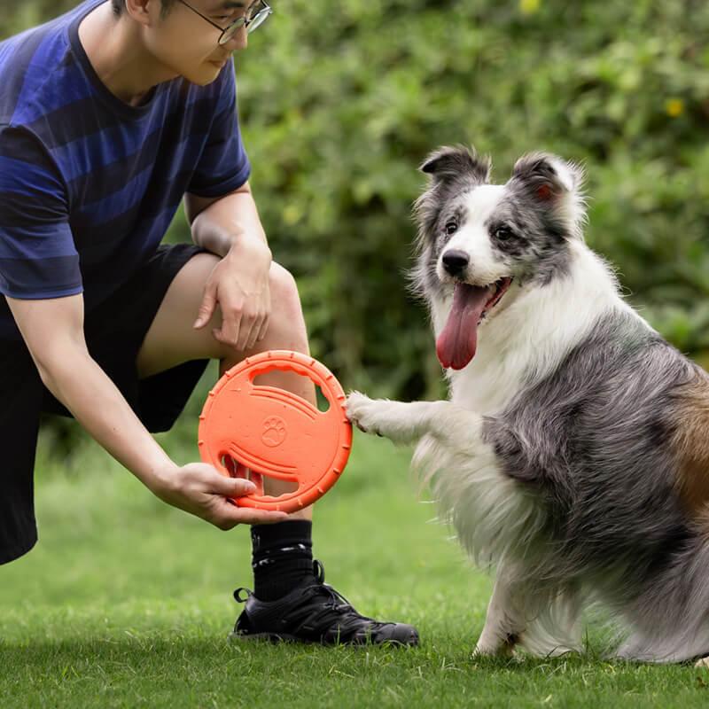 Interactieve Rubber Honden Frisbee - Ruffy
