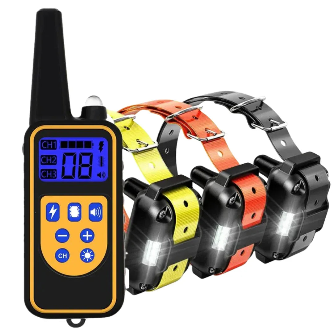 Antiblafhalsband Oplaadbaar Lange Afstand Bestuurbaar 500M waterdicht - Ruffy
