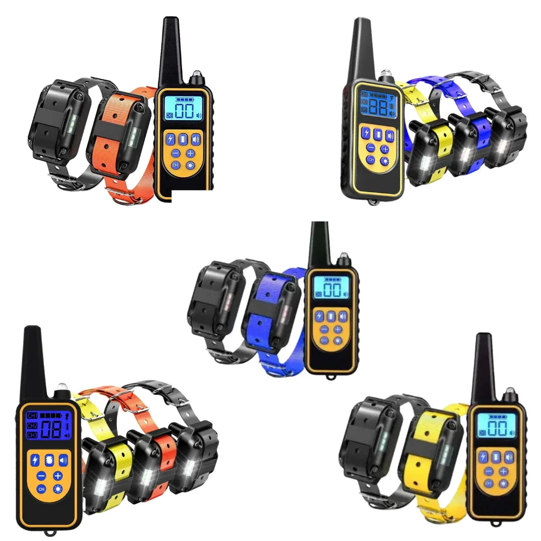 Antiblafhalsband Oplaadbaar Lange Afstand Bestuurbaar 500M waterdicht - Ruffy