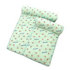 Verkoelend Hondenbed Met Kussen Zelfkoelend Comfortabel Pluche Ondersteuning Lichtgewicht Draagbaar - Ruffy