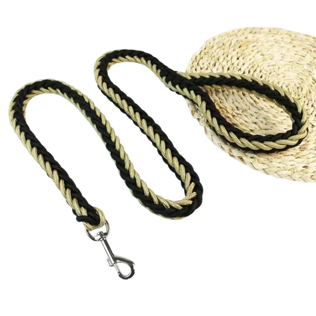 Hondenriem | Sterk Geweven Nylon | Heavy Duty | Middelgrote & Grote Honden - Ruffy