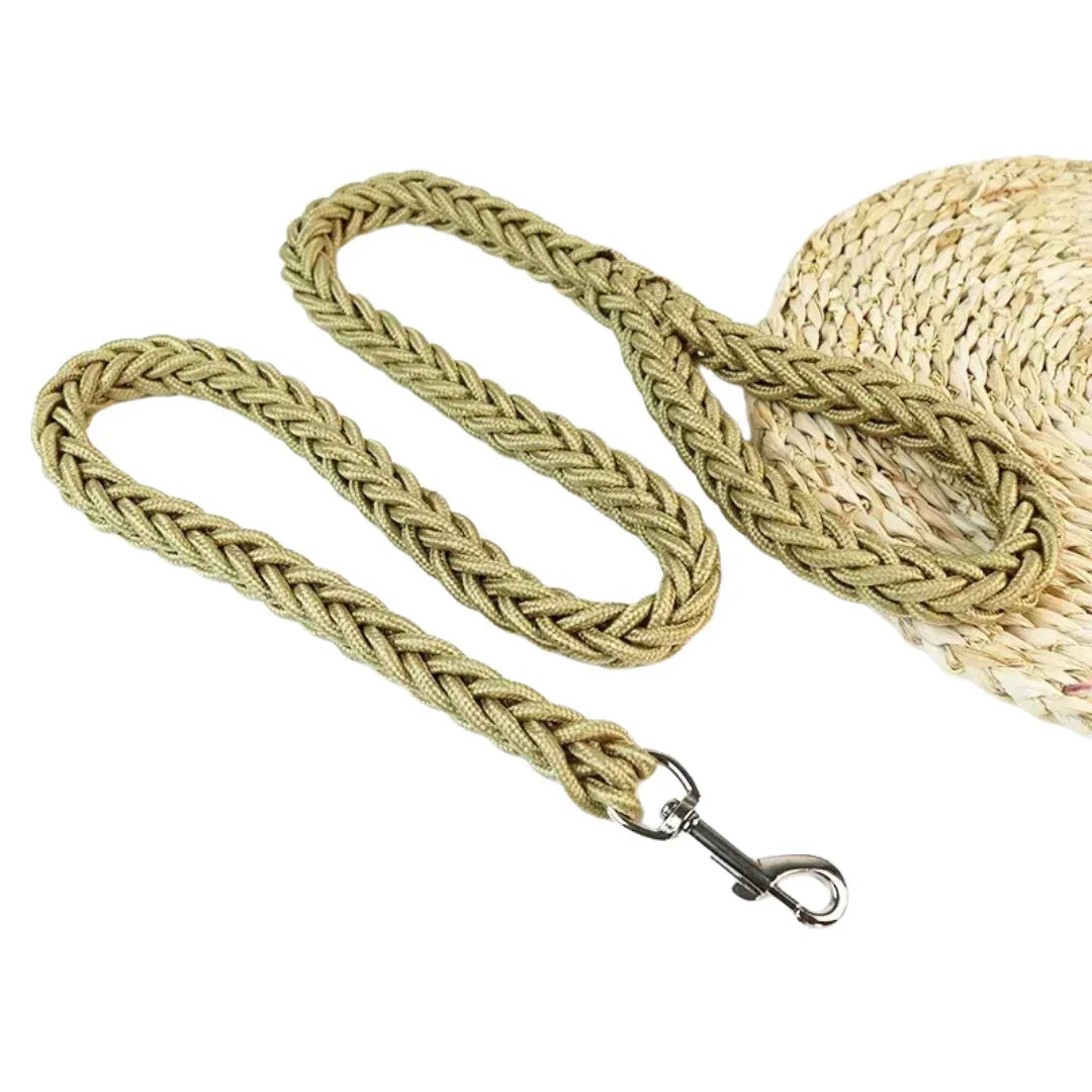 Hondenriem | Sterk Geweven Nylon | Heavy Duty | Middelgrote & Grote Honden - Ruffy