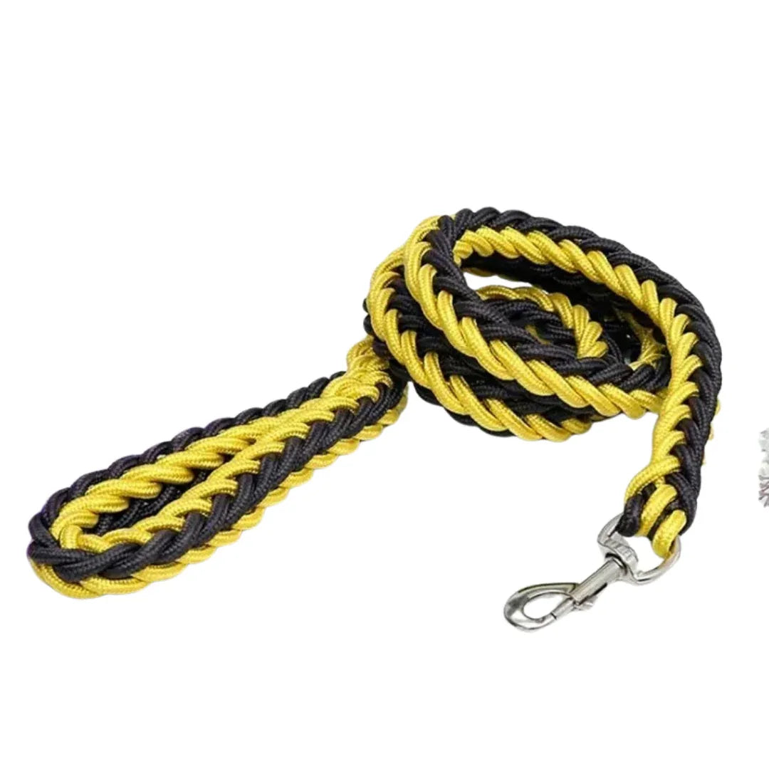 Hondenriem | Sterk Geweven Nylon | Heavy Duty | Middelgrote & Grote Honden - Ruffy