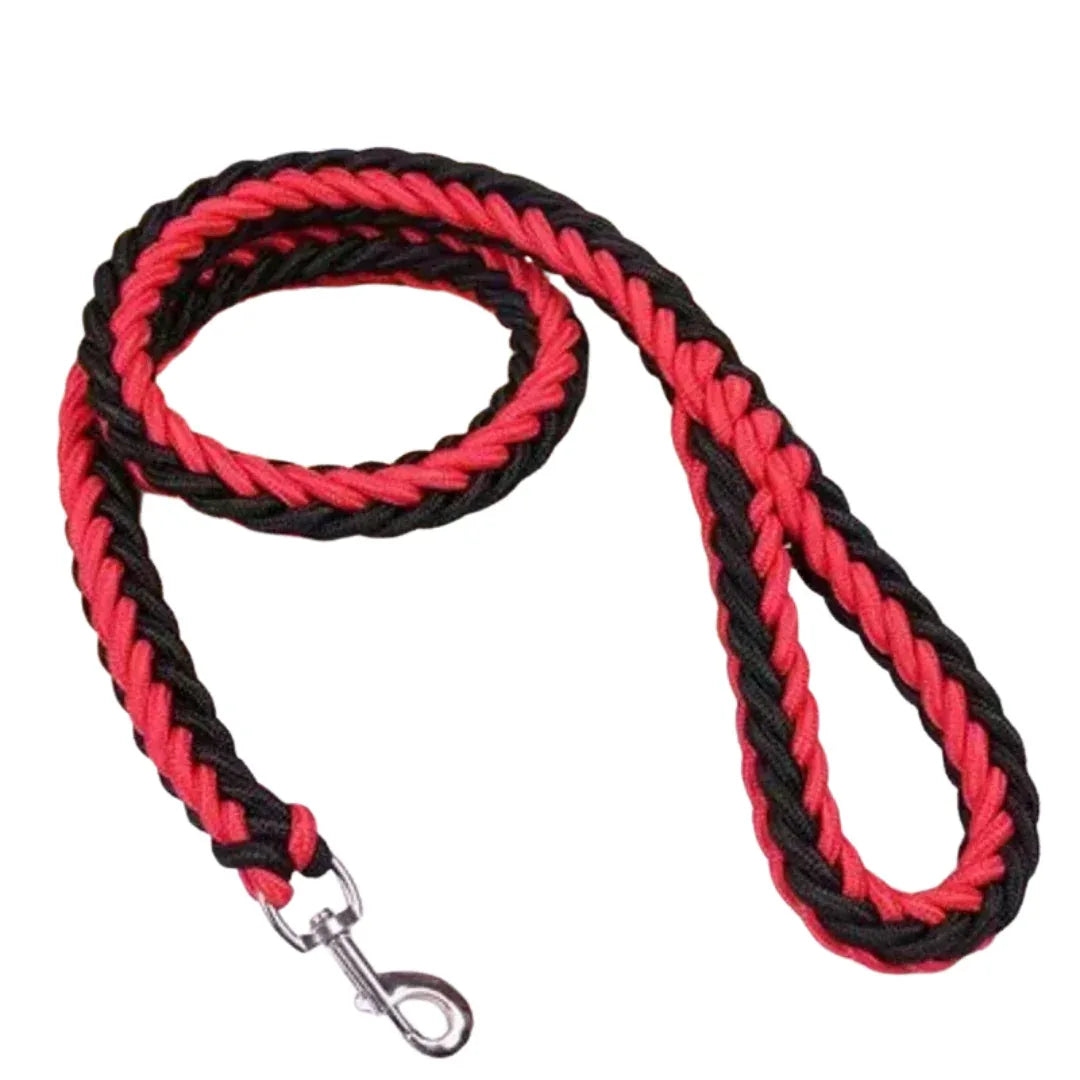 Hondenriem | Sterk Geweven Nylon | Heavy Duty | Middelgrote & Grote Honden - Ruffy