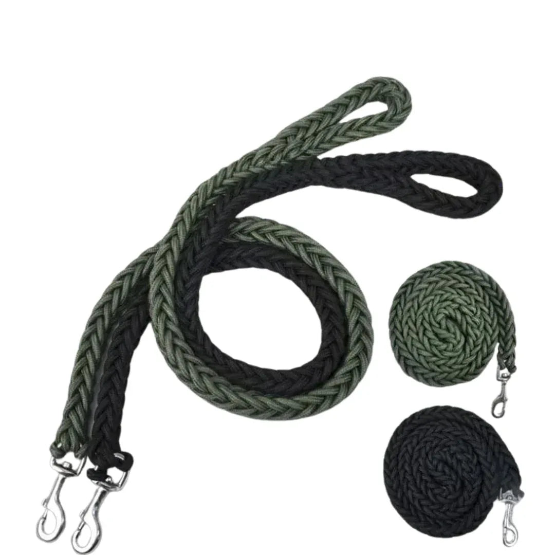 Hondenriem | Sterk Geweven Nylon | Heavy Duty | Middelgrote & Grote Honden - Ruffy