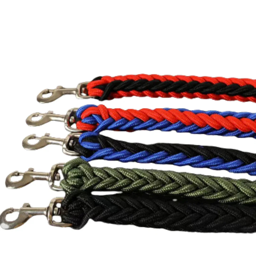 Hondenriem | Sterk Geweven Nylon | Heavy Duty | Middelgrote & Grote Honden - Ruffy