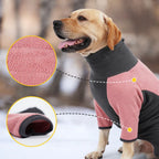 Fleece Hondenjas voor Winter Warm en Verstelbaar Volledig Wasbaar en Stijlvol Ontwerp - Ruffy