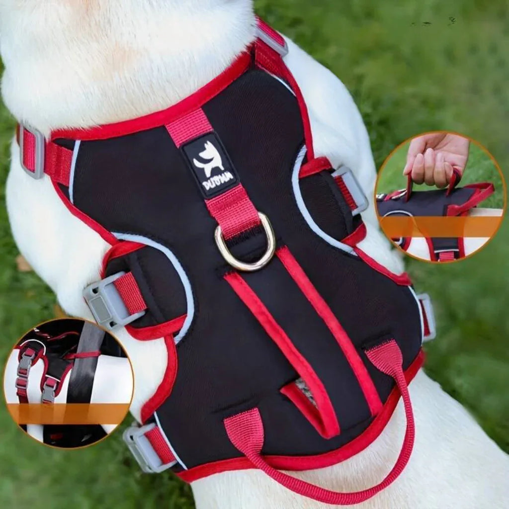 Duurzaam Anti-Trek Hondentuig met reflectie - Ruffy