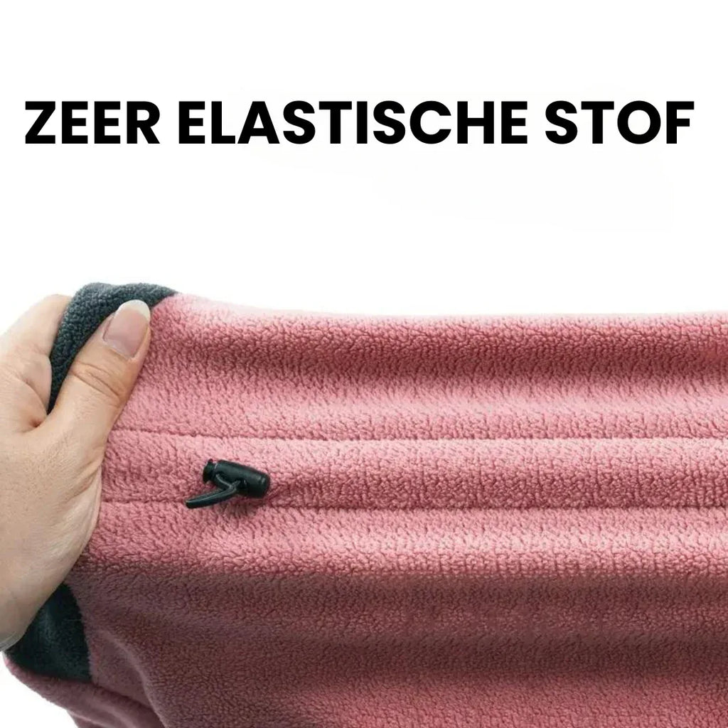 Fleece Hondenjas voor Winter Warm en Verstelbaar Volledig Wasbaar en Stijlvol Ontwerp - Ruffy