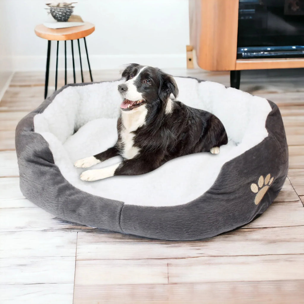 Zachte Hondenmand Knuffel Nest - Ruffy
