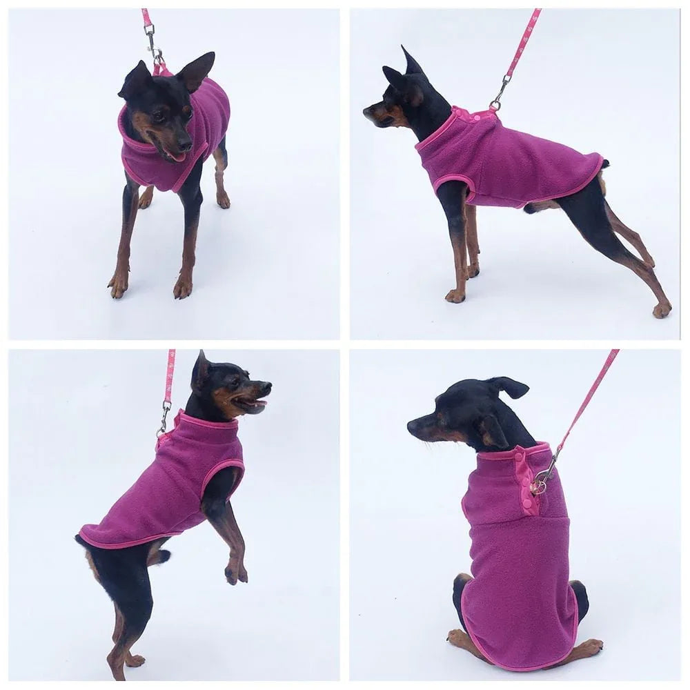 Zachte Fleece Warme Kleine Honden Trui - Ruffy