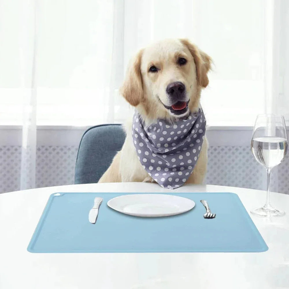 Waterdichte Antislipmat Voor Honden Eet- en Drinkbak - Ruffy
