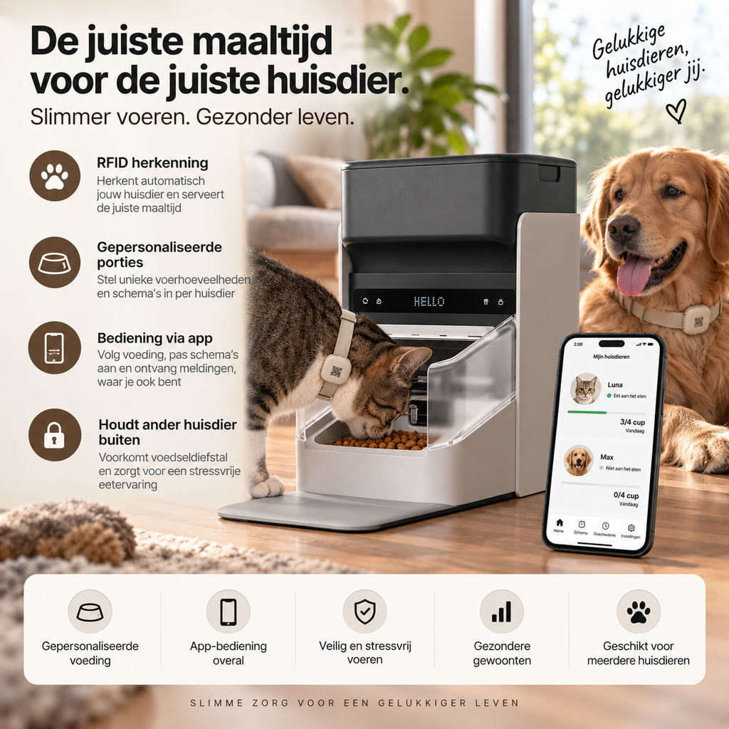 SmartServe™ RFID Voerautomaat