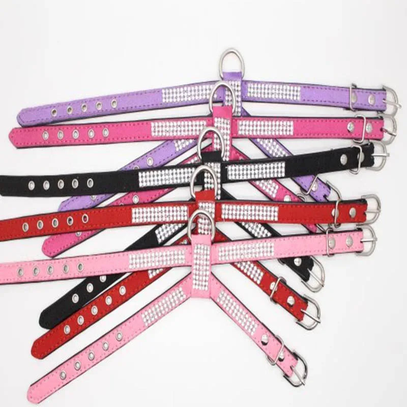 Stijlvol Hondentuig Bling Nepdiamantjes - Ruffy