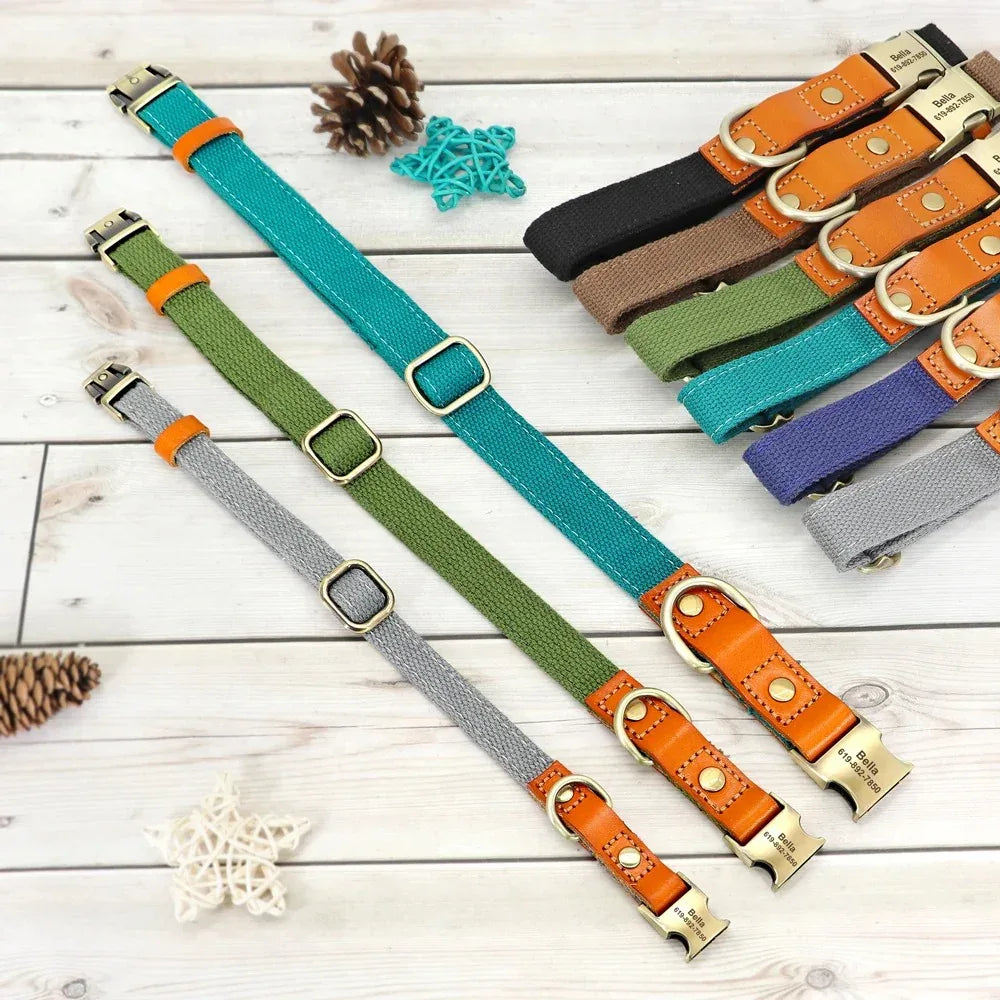 Gepersonaliseerde Nylon Halsband - Ruffy