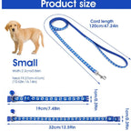 Pootafdruk Honden Halsband en Leiband Set - Ruffy