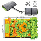 Snuffelmat voor honden Slowfeeder Zacht Duurzaam Gemakkelijk schoon te maken 80x60cm - Ruffy