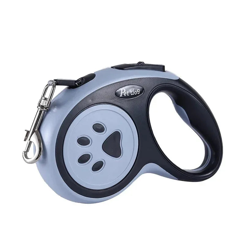 Intrekbare Hondenriem 5M Duurzaam Nylon Ergonomisch Handvat Comfortabel Voor Veilig Wandelen en Verkennen - Ruffy