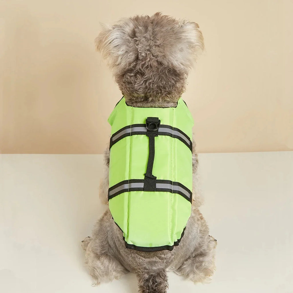 Honden Zwemvest Reflecterend Met Tuigje - Ruffy