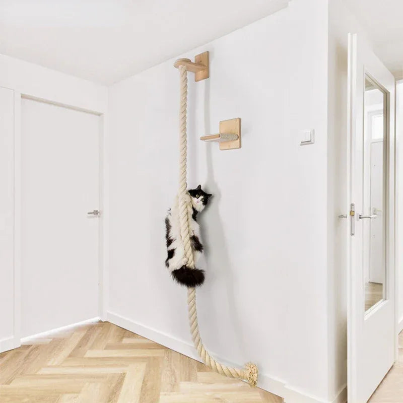 Katten Klimtouw Duurzaam Veelzijdig Stimuleert Activiteit en Gezondheid 1.5m Lang - Ruffy