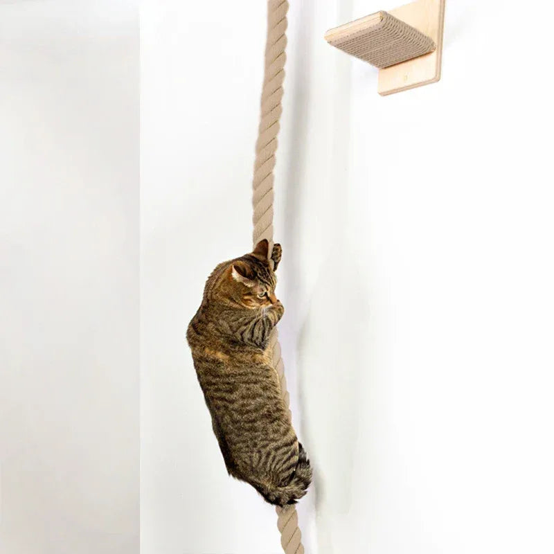 Katten Klimtouw Duurzaam Veelzijdig Stimuleert Activiteit en Gezondheid 1.5m Lang - Ruffy
