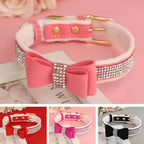 Strass Strik Halsband voor Honden - Ruffy