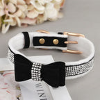 Strass Strik Halsband voor Honden - Ruffy