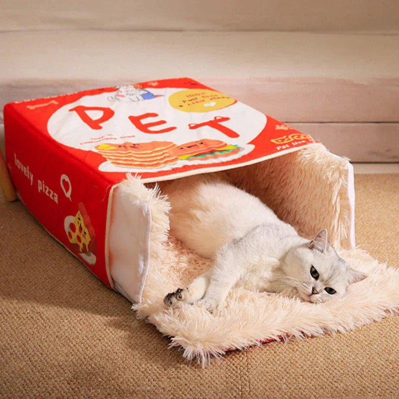 Snackbox Pluche Kattenbed - Ruffy