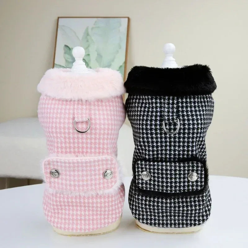 Faux Designer Kleine Honden Jas - Ruffy