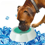 Verkoelende Hondenwaterbak Duurzaam Draagbaar Houdt Water Koel Beschikbaar in Groen en Blauw 470ml - Ruffy