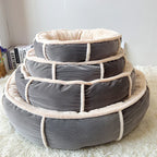 Kunstbont Warm Knus Rond Hondenbed - Ruffy