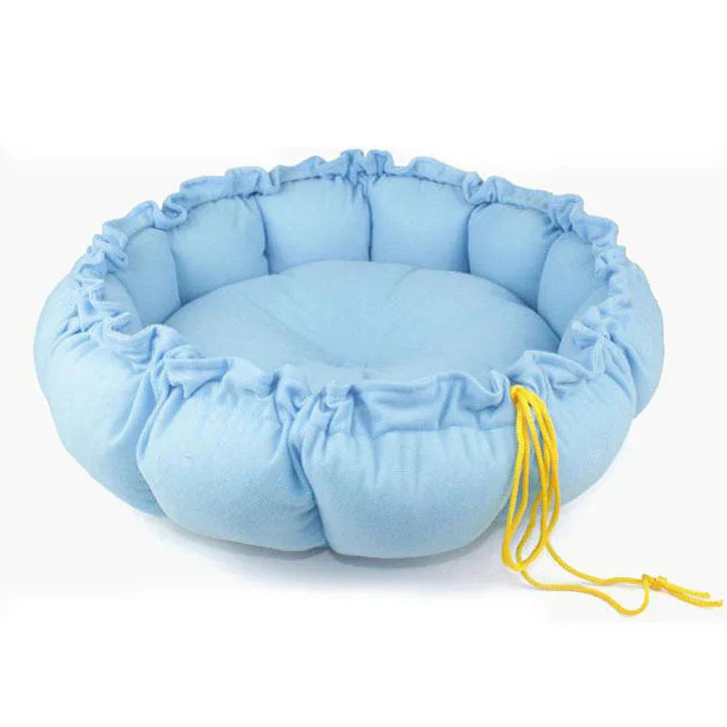 Ronde Pluche Hondenslaapmand - Ruffy