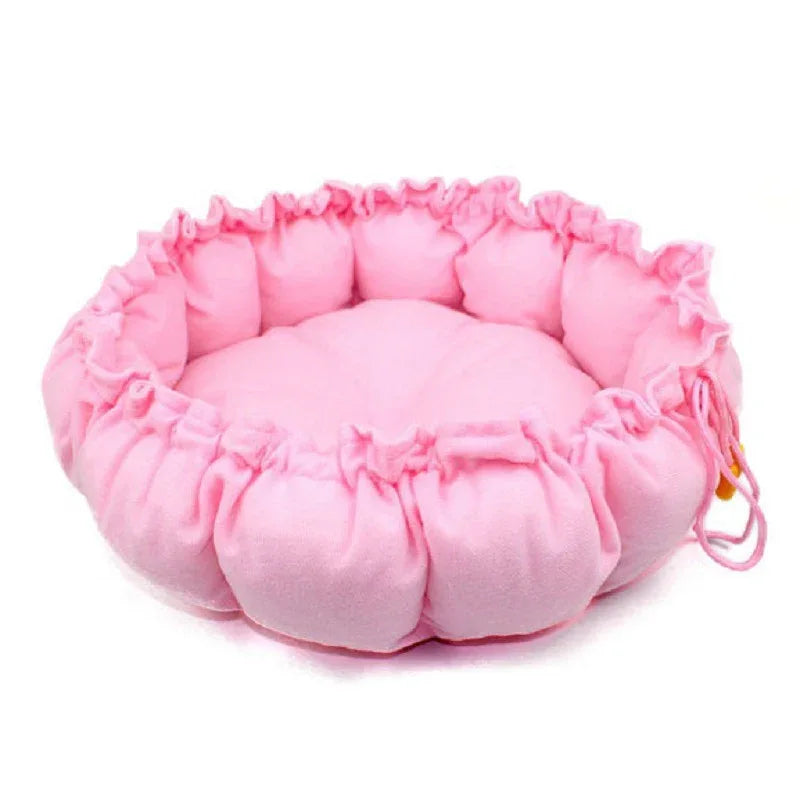 Ronde Pluche Hondenslaapmand - Ruffy
