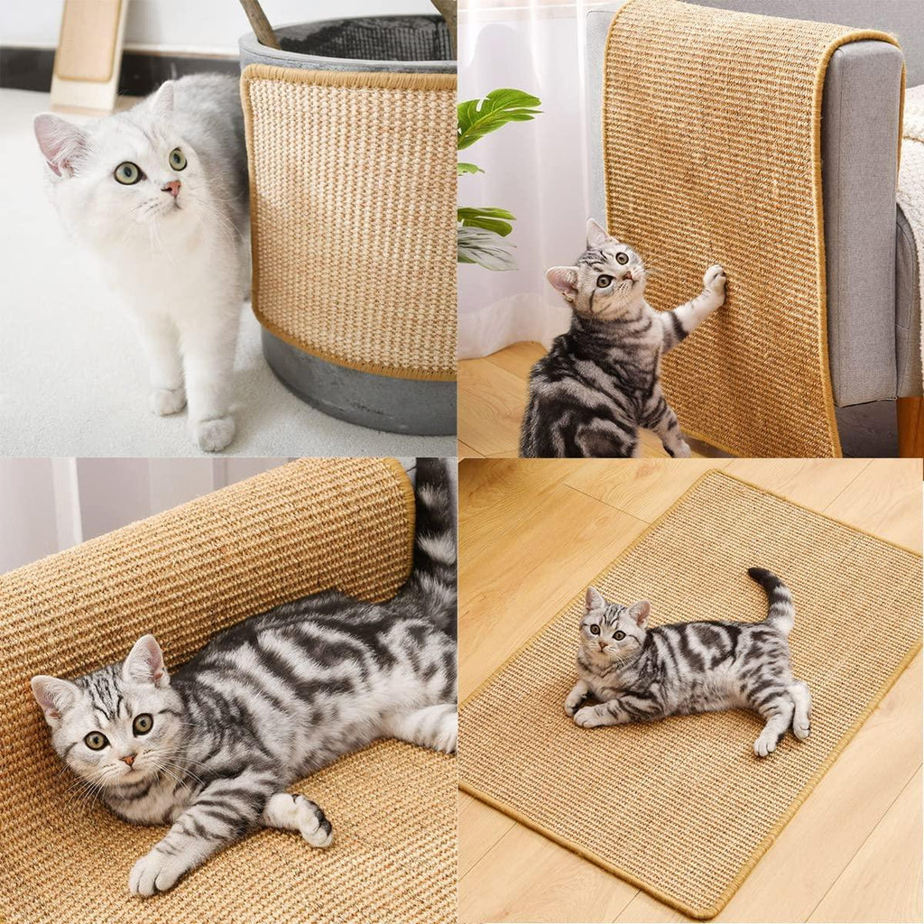 Katten Krabmat van Sisal Beschermt Meubels Duurzaam Gezond Krabgedrag Beschikbaar in S M L - Ruffy