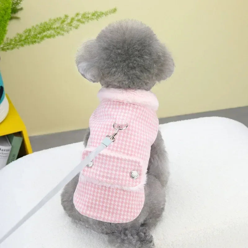 Faux Designer Kleine Honden Jas - Ruffy