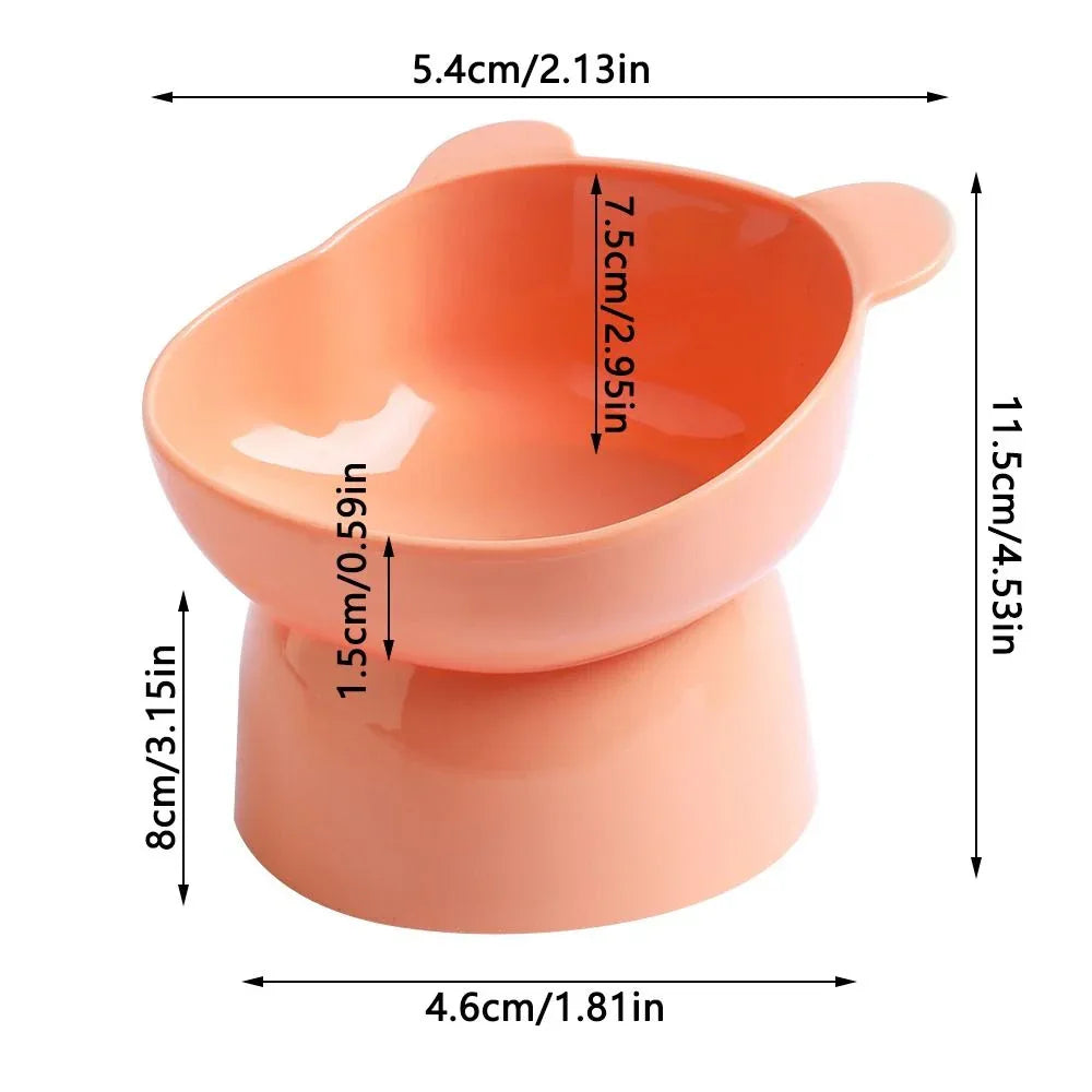 Honden Verhoogde Voederbak Met Hoek Voor Betere Spijsvertering en Bescherming Van Nek - Ruffy