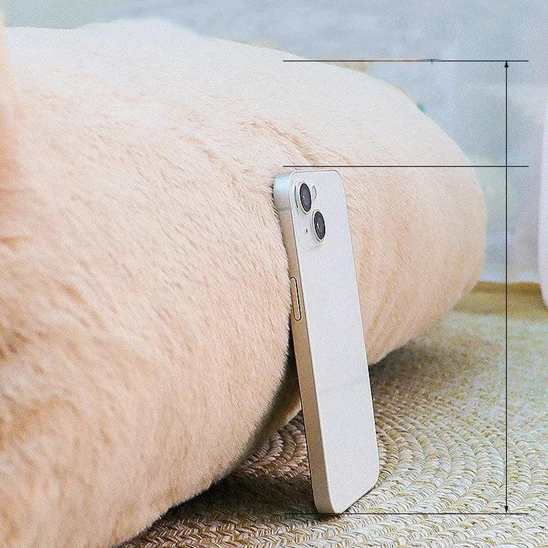 Luxe Kattenbed Sofa-Design Pluche Comfort Duurzaam Machinewasbaar Beschikbaar in S en L - Ruffy
