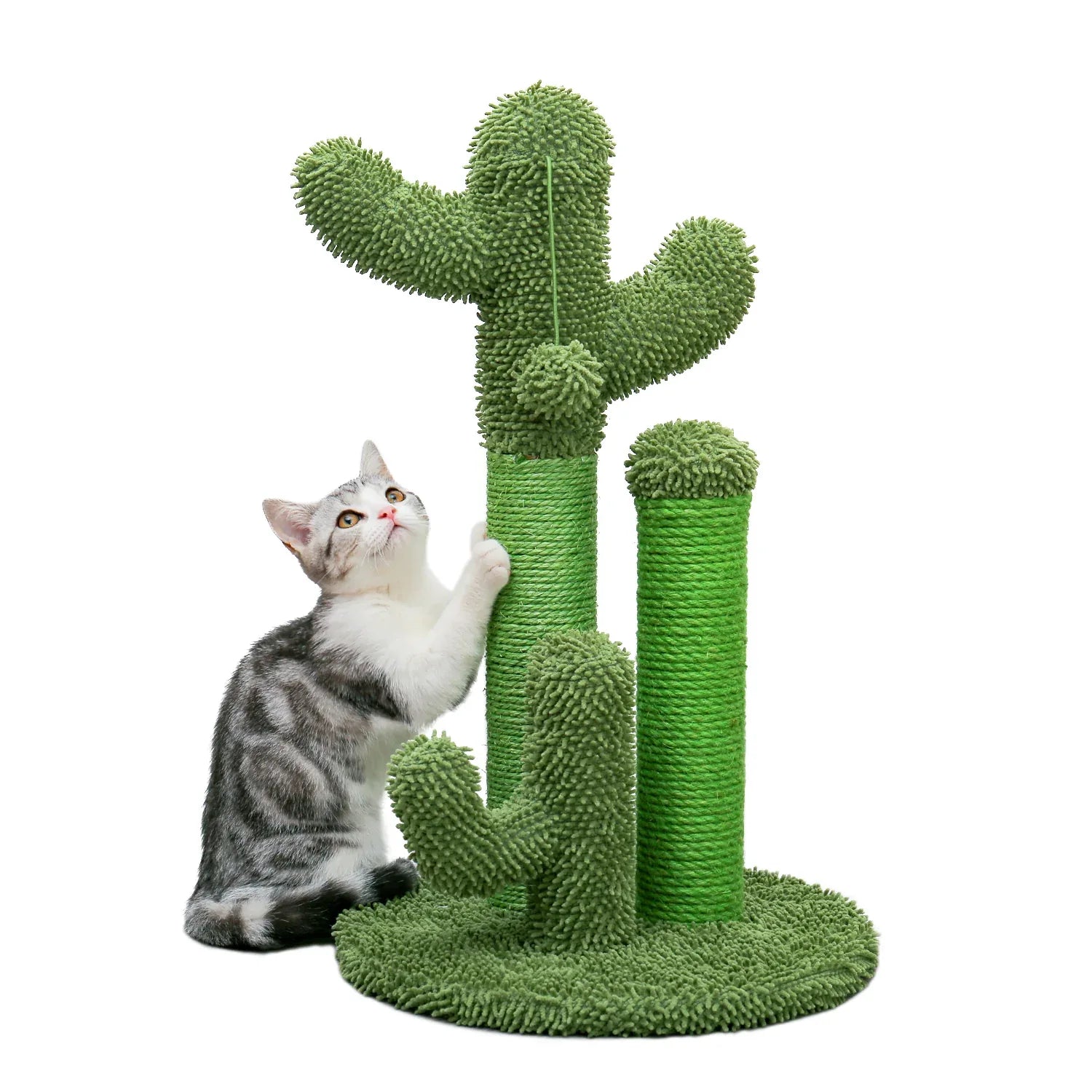 Katten Krabspeeltje Duurzaam Interactief Beschermt Meubels Bevordert Gezond Krabben Groen - Ruffy