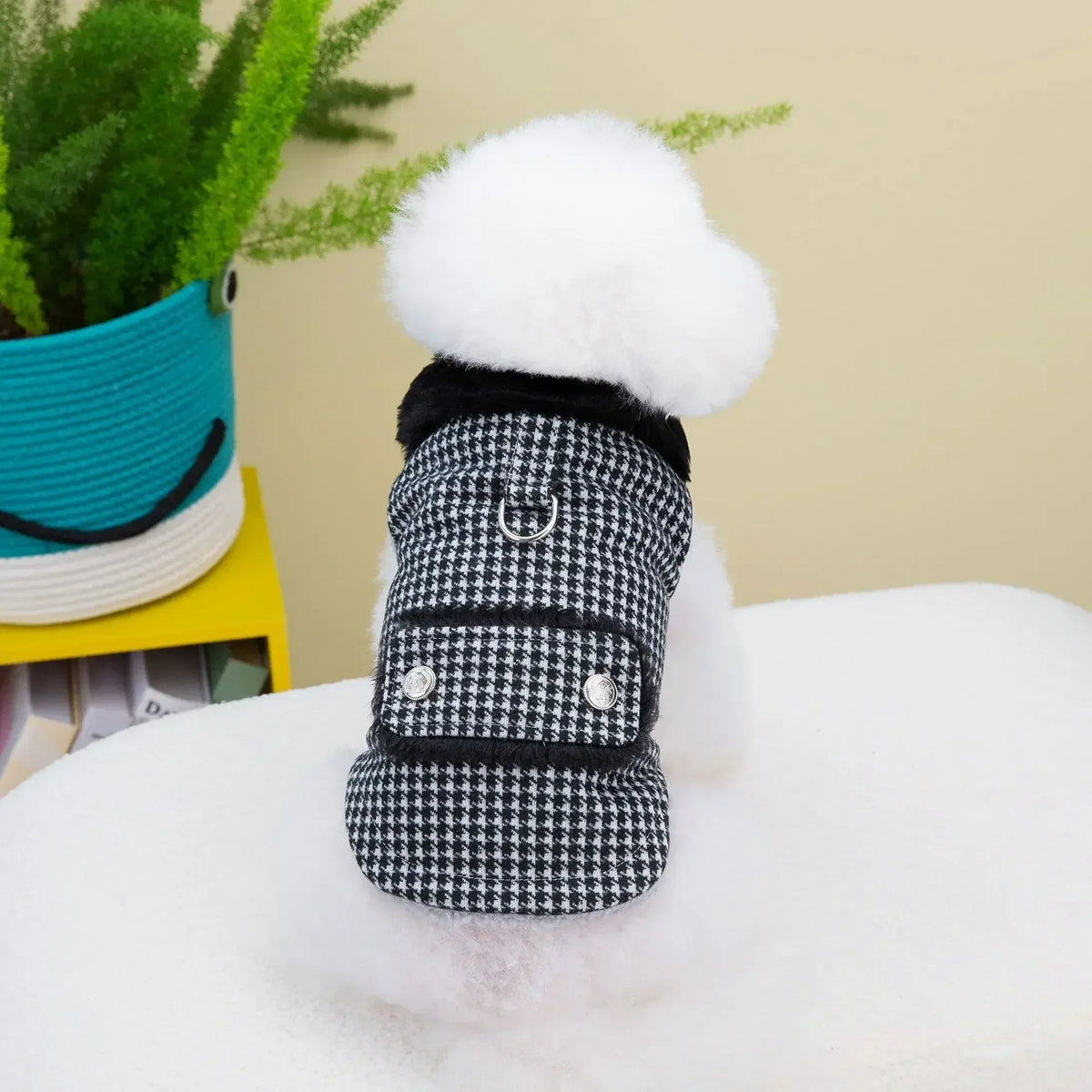 Faux Designer Kleine Honden Jas - Ruffy